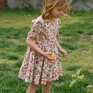 NWT DÔEN Coralyn Liberty Organic Cotton Dress in Lydden Garden Sz 10 (Girl)